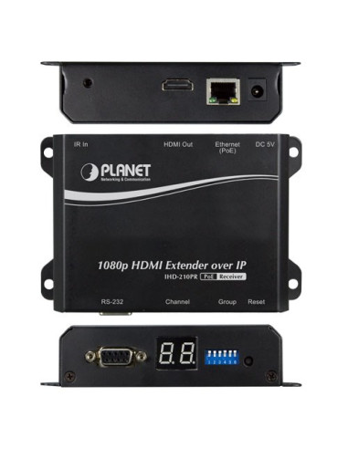 Planet Ihd-210Pr Przedłużacz Av Amplituner Czarny