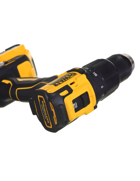 Wkrętarka Udarowa 18V 2X2.0Ah+Ład Dcd709D2T Dewalt