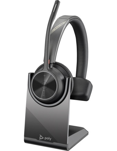 Poly Jednouszny Zestaw Słuchawkowy Usb A Voyager 4310 + Przejściówka Bt700 Usb-A + Podstawka Ładująca