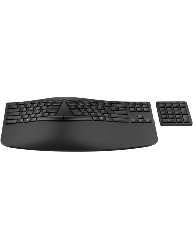Klawiatura Hp 960 Ergonomic Wireless Keyboard Bezprzewodowa Czarna 37E755Aa