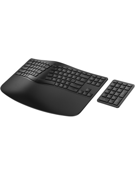 Klawiatura Hp 960 Ergonomic Wireless Keyboard Bezprzewodowa Czarna 37E755Aa