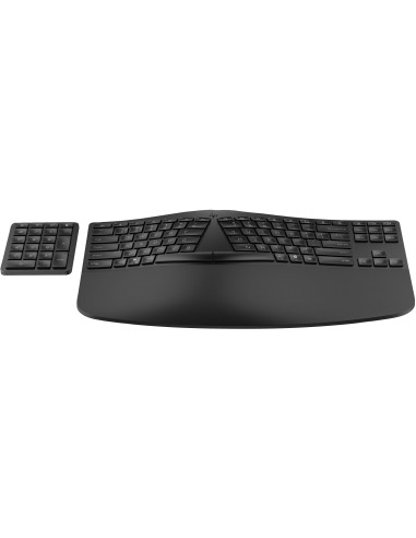 Klawiatura Hp 960 Ergonomic Wireless Keyboard Bezprzewodowa Czarna 37E755Aa