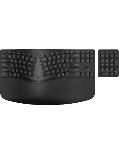 Klawiatura Hp 960 Ergonomic Wireless Keyboard Bezprzewodowa Czarna 37E755Aa