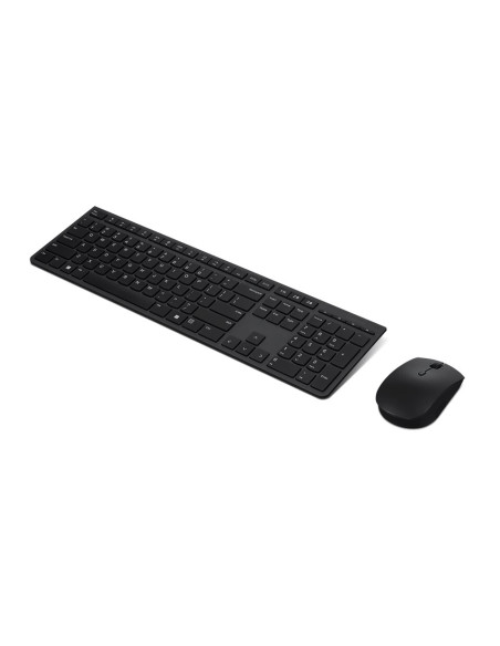 Lenovo | Profesjonalna Bezprzewodowa Ładowalna Klawiatura I Mysz Combo | Zestaw Klawiatury I Myszy | Bezprzewodowy | Mysz W Zest