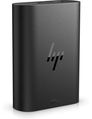 Zasilacz Sieciowy Hp 65W Gan Laptop Charger 2Xusb-C Czarny 600Q7Aa