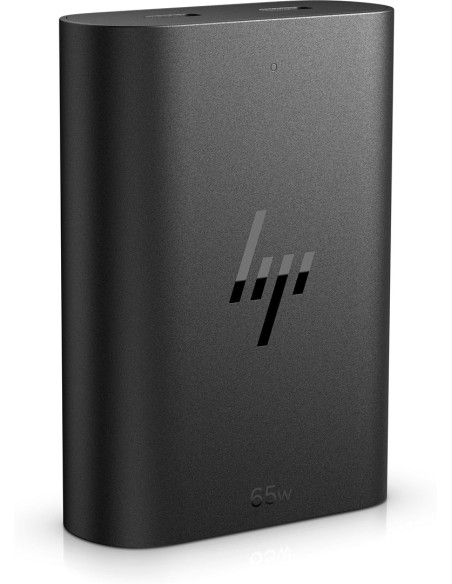 Zasilacz Sieciowy Hp 65W Gan Laptop Charger 2Xusb-C Czarny 600Q7Aa