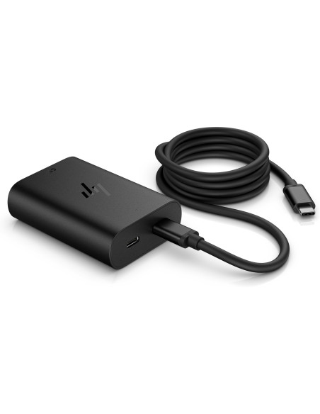 Zasilacz Sieciowy Hp 65W Gan Laptop Charger 2Xusb-C Czarny 600Q7Aa