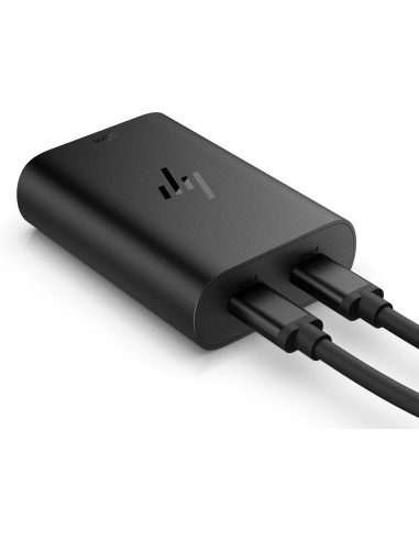 Zasilacz Sieciowy Hp 65W Gan Laptop Charger 2Xusb-C Czarny 600Q7Aa