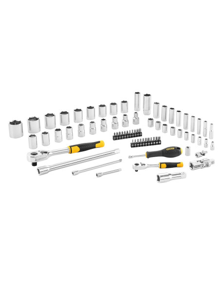 Stanley Stmt82831-1 Klucz Zapadkowy Stal 2 Szt. Czarny, Żółty 72