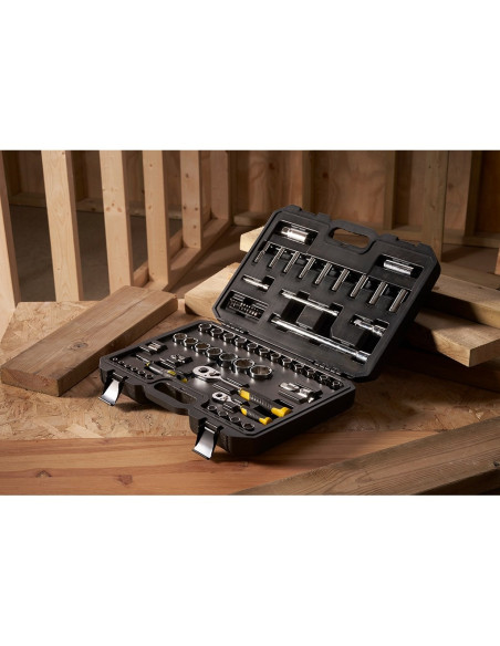Stanley Stmt82831-1 Klucz Zapadkowy Stal 2 Szt. Czarny, Żółty 72