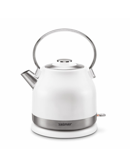 Czajnik 2200W 1,7L Biały/Inox Zelmer Zck7940