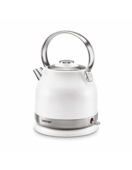 Czajnik 2200W 1,7L Biały/Inox Zelmer Zck7940