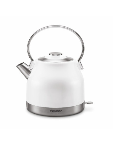 Czajnik 2200W 1,7L Biały/Inox Zelmer Zck7940