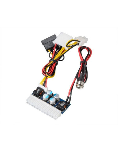 Akasa Ak-Pe080-03 Adapter Zasilający/ Inwentor Wewnętrzna 80 W Czarny, Niebieski, Czerwony, Biały, Żółty