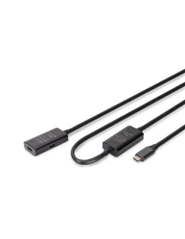 Digitus Aktywny Przedłużacz Usb 3.2 Gen1 5G, Usb-C - Usb-C, 10 M