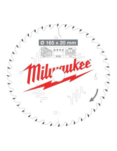 Milwaukee Piła Tarczowa 160X20X2,2X48Z Drewno - Czyste Cięcie Csb P W