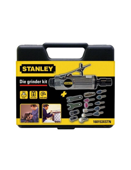 Stanley 160153Xstn Szlifierka Prosta/Do Matryc Prosta Szlifierka Do Matryc 25000 Rpm Czarny, Srebrny
