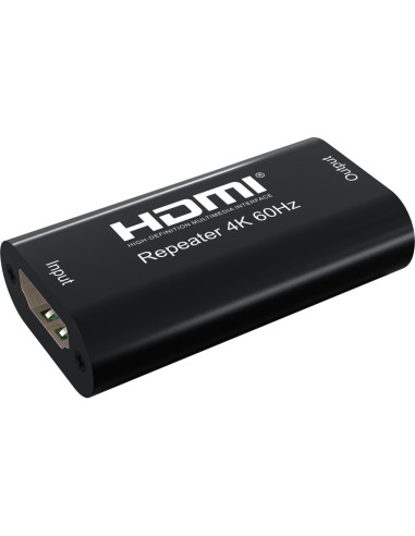 Techly Idata Hdmi2-Rip4Kt Przedłużacz Av Wzmacniacz Av Czarny