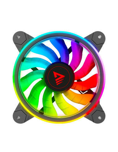 Savio Zestaw 4 Wentylatorów Argb 120 Mm Wraz Z Kontrolerem Oraz Pilotem Fan-01