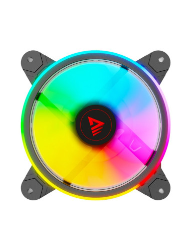 Savio Zestaw 4 Wentylatorów Argb 120 Mm Wraz Z Kontrolerem Oraz Pilotem Fan-01