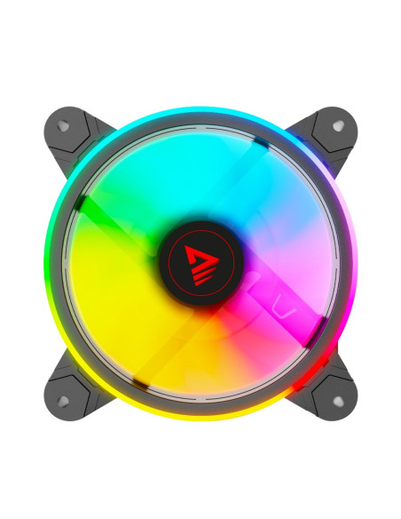 Savio Zestaw 4 Wentylatorów Argb 120 Mm Wraz Z Kontrolerem Oraz Pilotem Fan-01