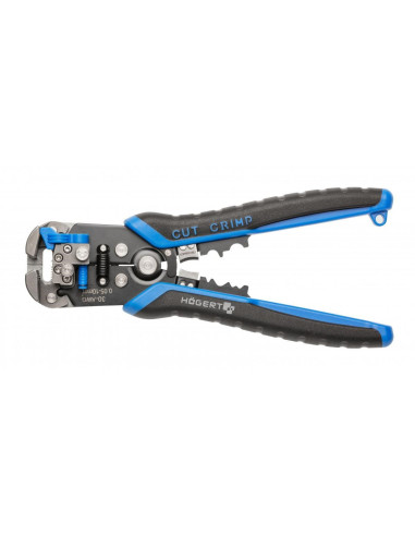 Hogert Szczypce Do Ściągania Izolacji 210Mm 0.05-10.0 Mm2