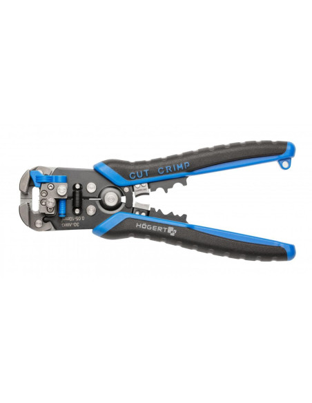 Hogert Szczypce Do Ściągania Izolacji 210Mm 0.05-10.0 Mm2