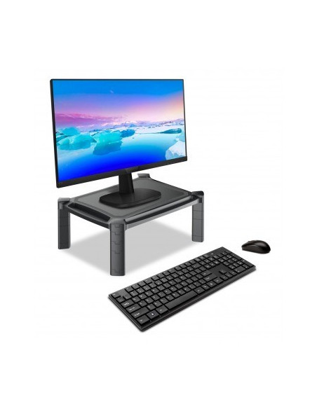 Techly Stolik Podstawka Pod Monitor Z Regulacją Wy