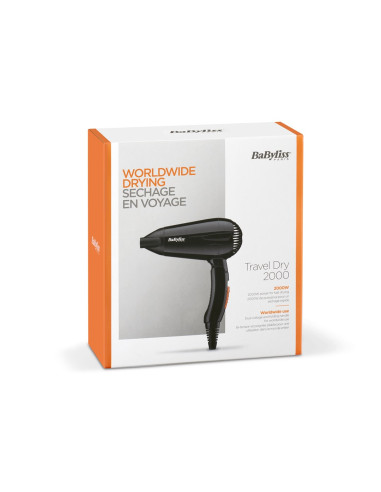 Suszarka Do Włosów Babyliss 5344E (2000W  Kolor Czarny)