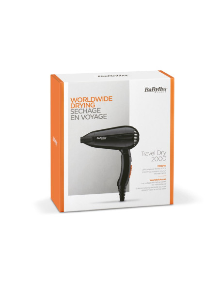 Suszarka Do Włosów Babyliss 5344E (2000W  Kolor Czarny)