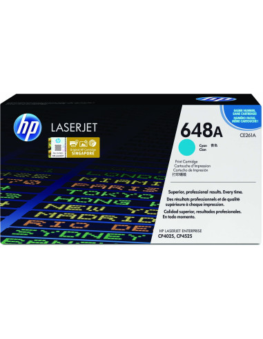 Hp 648A Oryginalny Wkład Z Błękitnym Tonerem Laserjet