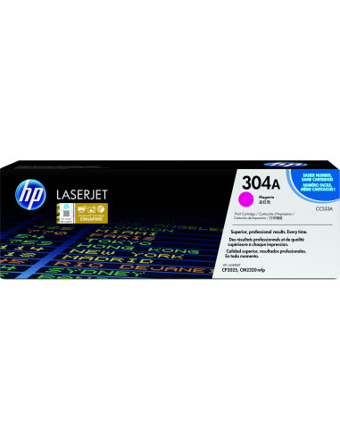 Hp 304A Oryginalny Wkład Z Purpurowym Tonerem Laserjet
