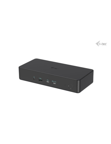 I-Tec Cadual4Kdockpd2 Stacja Dokująca Przewodowa Usb 3.2 Gen 1 (3.1 Gen 1) Type-C Czarny