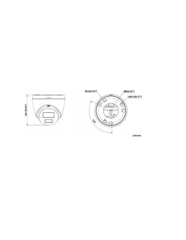 Kamera Ip Hikvision Ds-2Cd1367G2H-Liu(2.8Mm) Biała