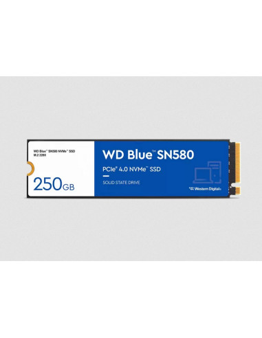 Western Digital Blue Sn580 M.2 250 Gb Pci Express 4.0 Tlc Nvme