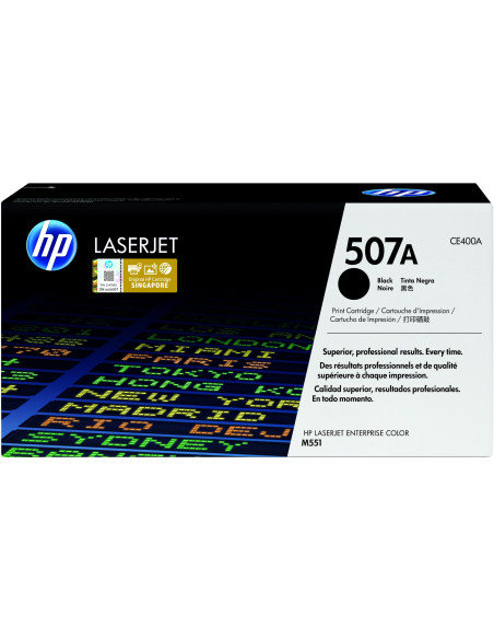 Hp 507A Oryginalny Wkład Z Czarnym Tonerem Laserjet