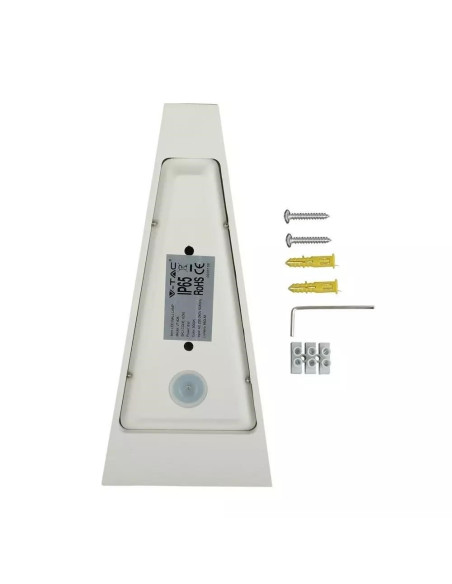Kinkiet Ścienny V-Tac Vt-826 6W Led Ip65 4000K 660Lm (Sku 8296) Biały