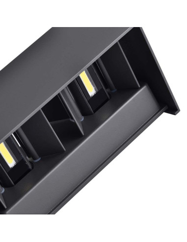 Oprawa Ścienna Led V-Tac Vt-8125-B-N 24W Ip65 4000K 2720Lm (Sku 2978) Czarny