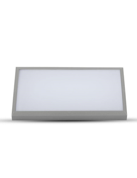 Oprawa Ścienna Led V-Tac Vt-8055-N Ukośna 20W Ip65 3000K 2050Lm (Sku 218236) Szary