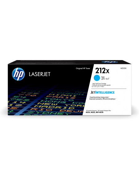 Hp 212X Oryginalny Wkład Z Błękitnym Tonerem Laserjet O Wysokiej Wydajności