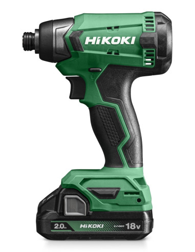 Hikoki Wh18Dawcz Wkrętak Zasilany/Zakrętark Udarowy 2700 Rpm Czarny, Zielony