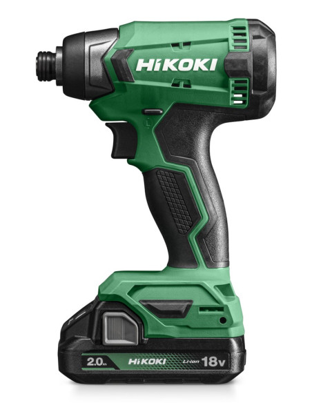 Hikoki Wh18Dawcz Wkrętak Zasilany/Zakrętark Udarowy 2700 Rpm Czarny, Zielony