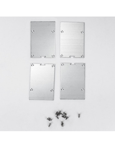 Profil Aluminiowy V-Tac Vt-8127 2Mb Anodowany, Klosz Mleczny 50X75Mm (Sku 2872)