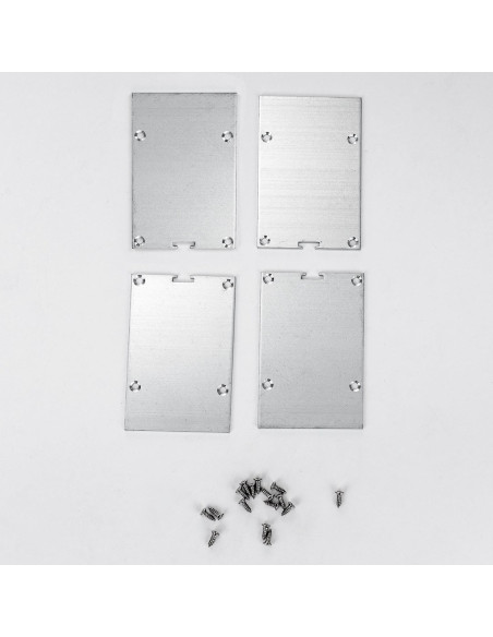 Profil Aluminiowy V-Tac Vt-8127 2Mb Anodowany, Klosz Mleczny 50X75Mm (Sku 2872)