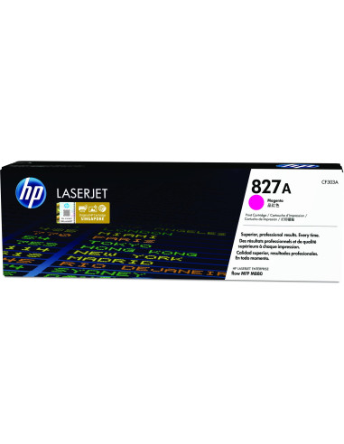 Hp 827A Oryginalny Wkład Z Purpurowym Tonerem Laserjet
