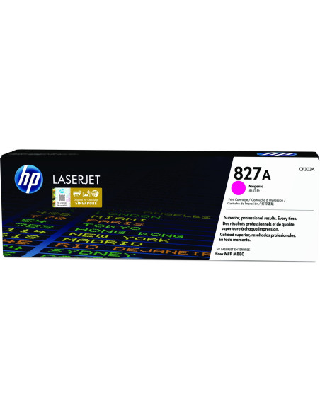 Hp 827A Oryginalny Wkład Z Purpurowym Tonerem Laserjet
