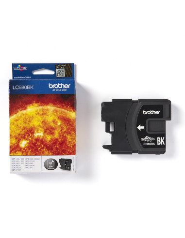 Brother Lc-980Bk Nabój Z Tuszem 1 Szt. Oryginalny Czarny