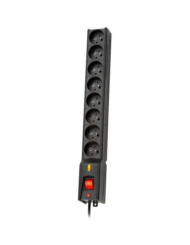 Listwa Przeciwprzepięciowa Lestar Lx 810 G-A 1,5M (8 X Ute  10 A  1,5M  Kolor Czarny)