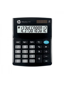 Kalkulator Biurowy Hp-Oc 112/Int Bx, 12-Cyfr. Wyświetlacz, 125X101X33Mm, Czarny