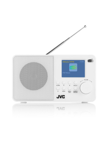 Radio Jvc Dab Ra-E611W-Dab White